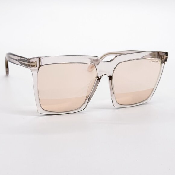NEW TOM FORD SABRINA-02 TF764 20Z WOMEN SQUARE SUNGLASSES FT0764/S 20Z main image 4